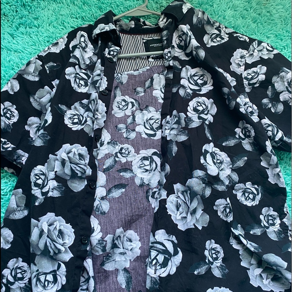 rose flannel